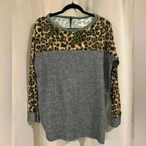 Women’s Gray Bellamie Long Sleeve Top